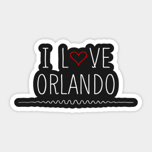 Orlando Love Sticker